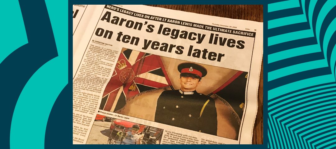 Southend Echo: Aaron’s legacy lives on ten years later