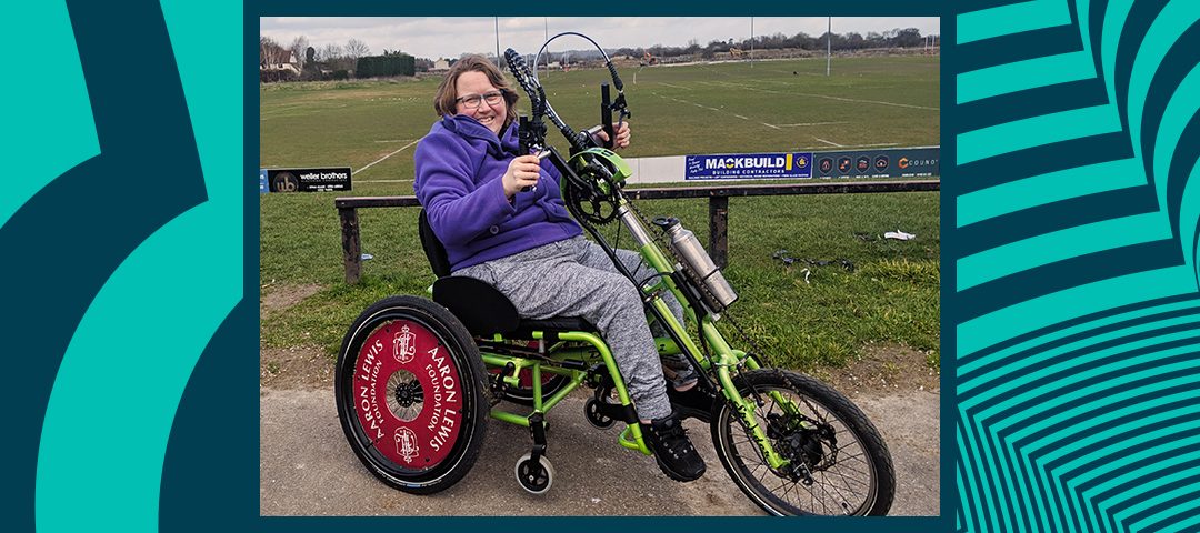 ALF re-cycles handbike for Bethany