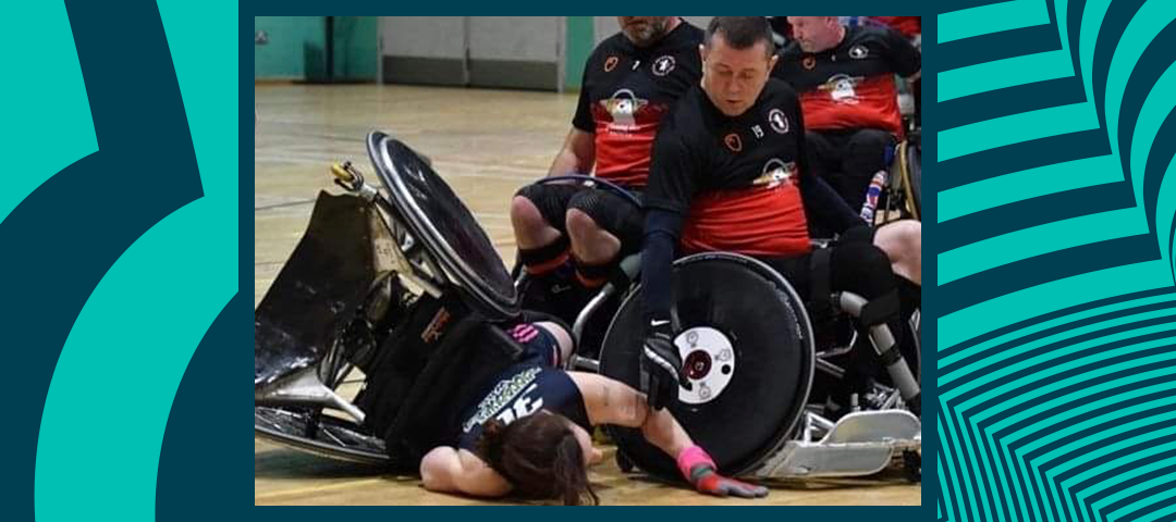 ALF provide rugby wheelchair for injured RAF veteran