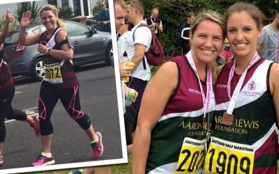 Tara Stone and Helen Northwood complete Southend Half Marathon for ALF