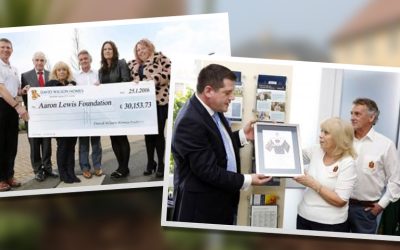 Thank you to Barratt Homes/David Wilson Homes for a very generous donation