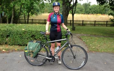 Molly Wilson Cycles 200 miles for ALF