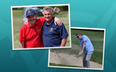 Golfers tee off for ALF