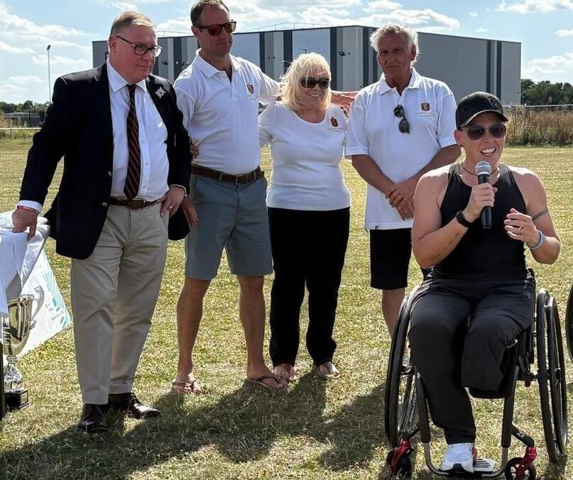 Multiple World Record Holder Equipped for Next Event – thanks to The ALF